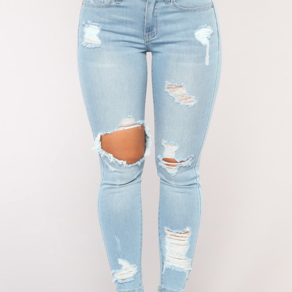 Ankle jeans